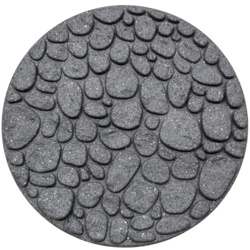 Stepping stone river rock grey
