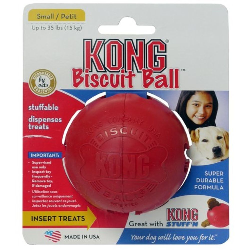 Kong Biscuit Ball Dog Toy